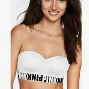 New Pink Victoria Secret Strapless Bra